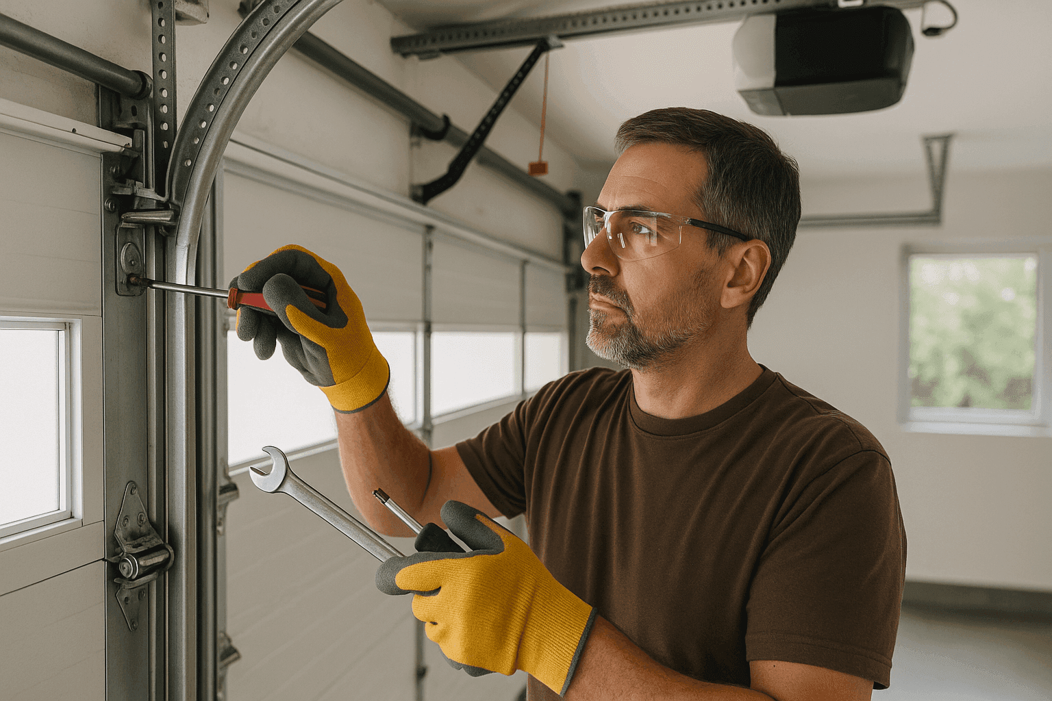 Reparación de Puertas de Garaje: Solución de Problemas Comunes y Cuándo Llamar a un Profesional